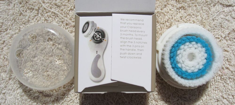 3X 2013 Authentic Clarisonic 20163 Deep Pore Cleansing Brush Heads-USA Box *New*