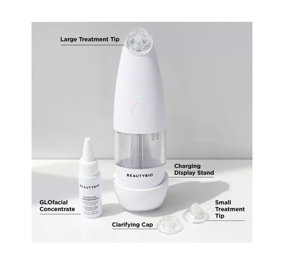 Beauty Bio GLOfacial Hydro-Infusion Pore Cleansing Bundle NIB $199 MSRP
