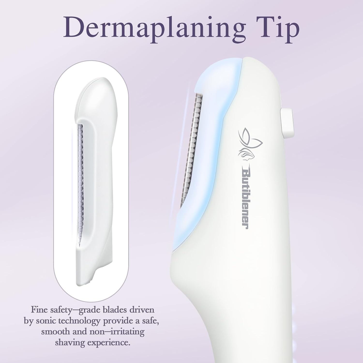 Dermaplane-razor for Women Face,Sonic Dermaplane,Sonic Dermaplaning Tool,Face