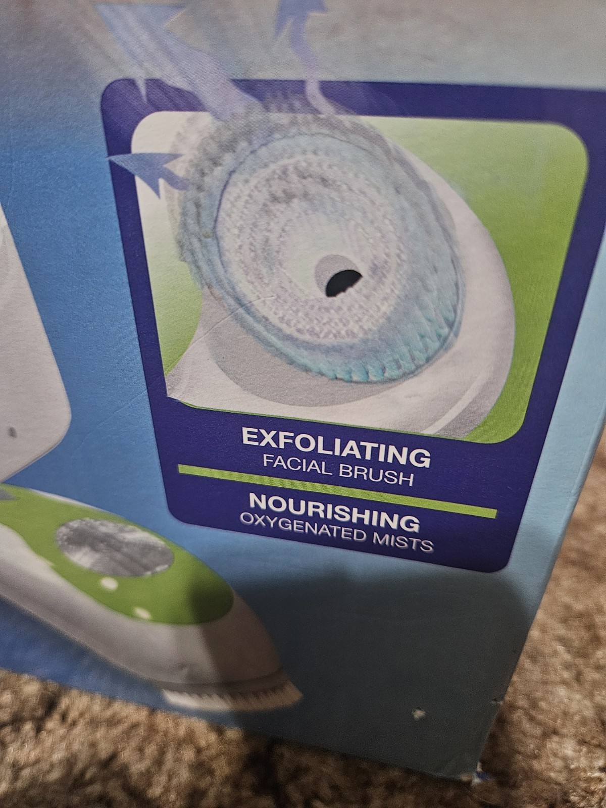 Pretika Oxy Sonic Facial Brush, Skincare Device With Oxygen Infusion Technology