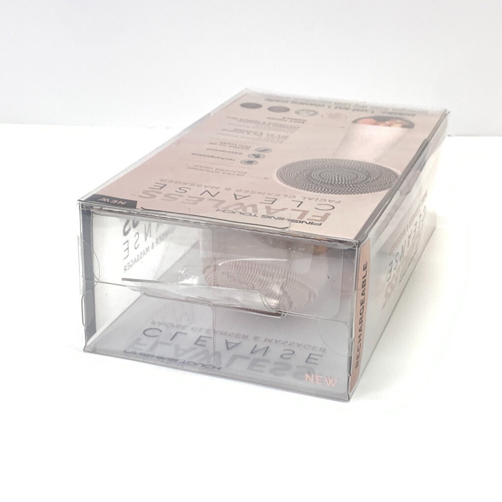 NEW Finishing Touch FLAWLESS CLEANSE Facial Cleanser+Massager ULTRA HYGIENIC