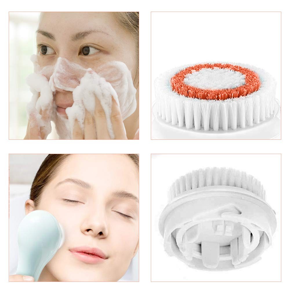 Cleansing Brush Head Replacements with Clarisonic Mia 1, Mia 2, Mia Fit, Alph…