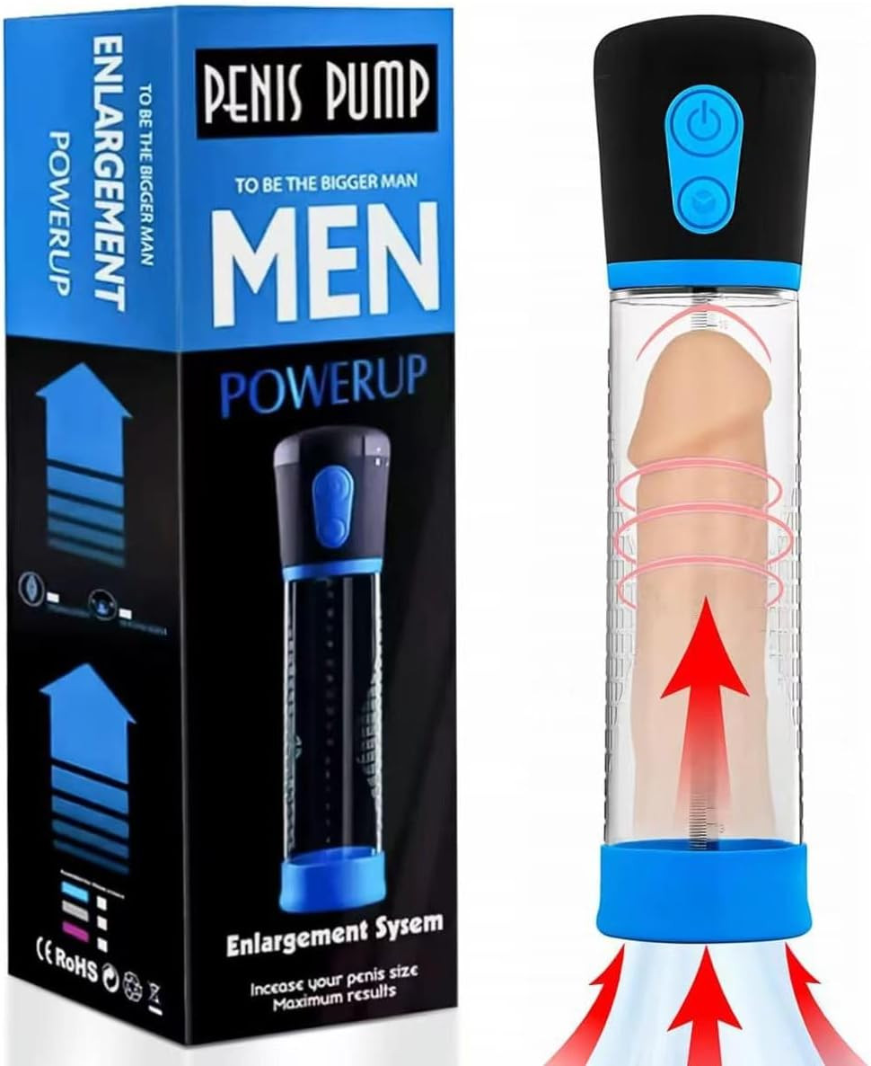 Automatic Vacuum Pumps Increase Size Training Device, Silicone Suction Pocket Ex
