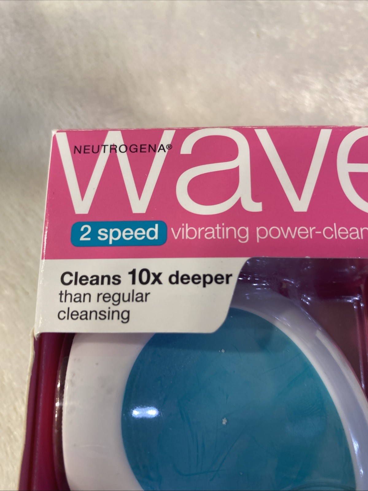 RARE NEW Neutrogena Wave 2-Speed Limited Edition Discontinued with Pads
