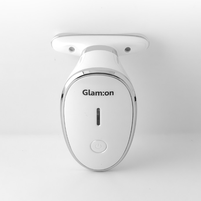 Glam on EMS Sonic Facial Cleansing Brush Heated Galvanic Massager GMN-004 Device