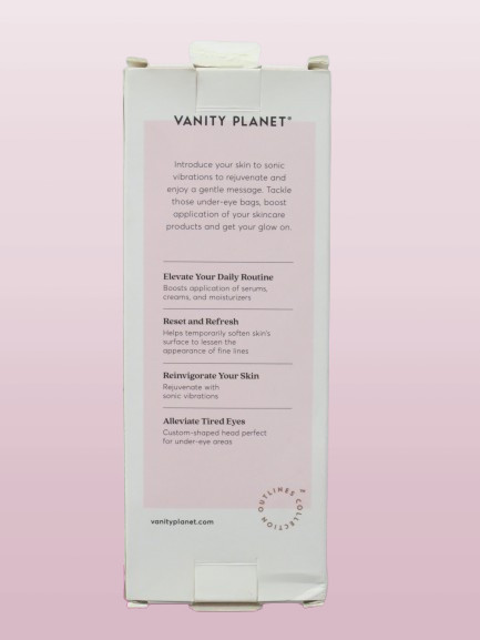 VINITY PLANET SERUM BOOSTER REJUVENASTES AND REFRESHES WITH SONIC VIBRATIONS BOX