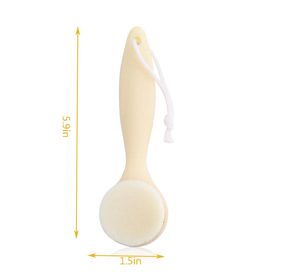 Ultra Soft Facial Cleansing Brush for Makeup Removal Acne Treatment Deep Pore