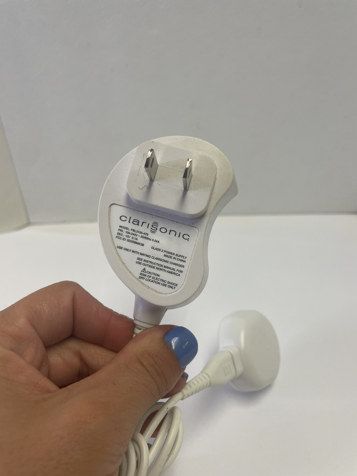 Clarisonic Charger Power Adapter for Mia 1 & 2 Facial Brush PBL3100-479 PBL4110