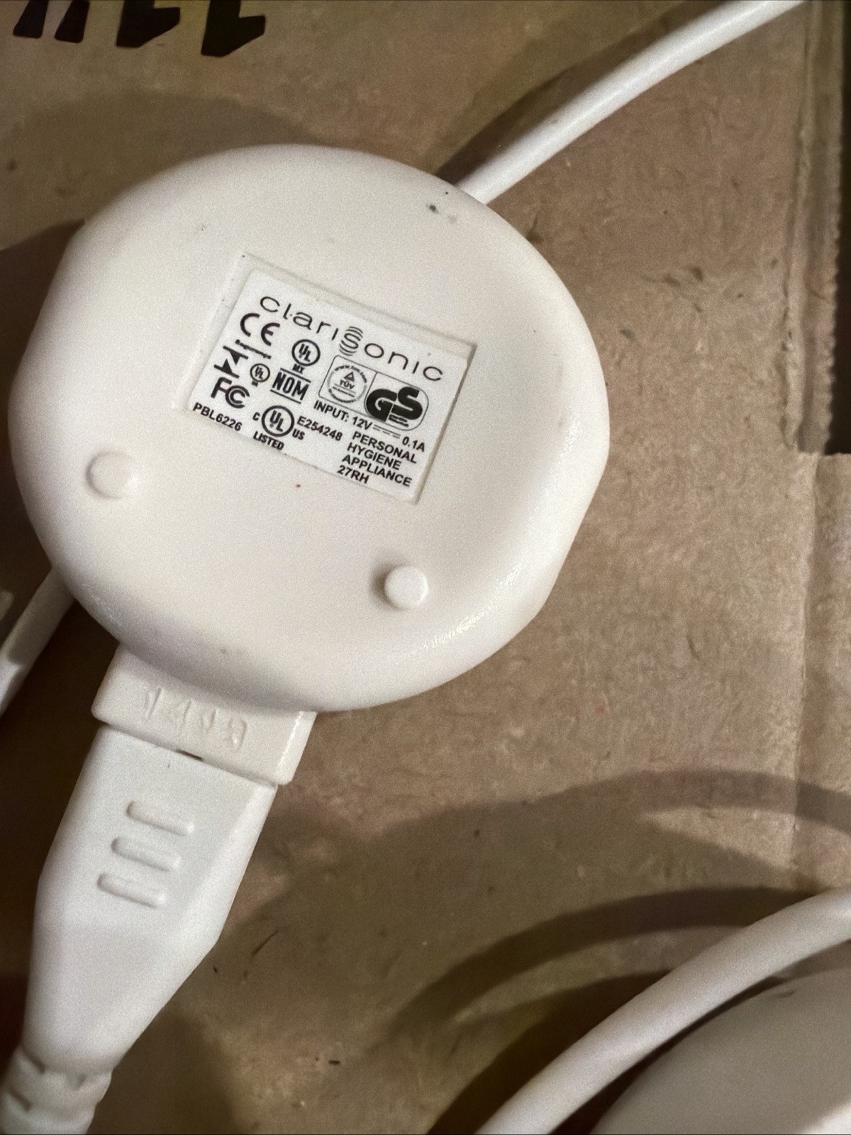 Clarisonic OPAL Sonic Infusion Charger PBL5143 and Wall Adapter Plug PBL3100-479