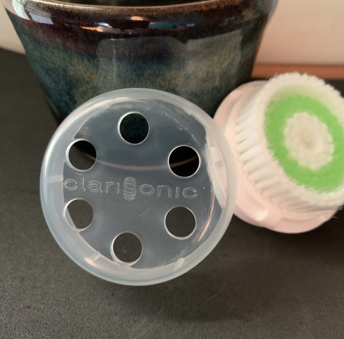 NIB 2 Clarisonic Acne Replacement Brush Heads Face Mia Prima Pro Smart Fit Pore
