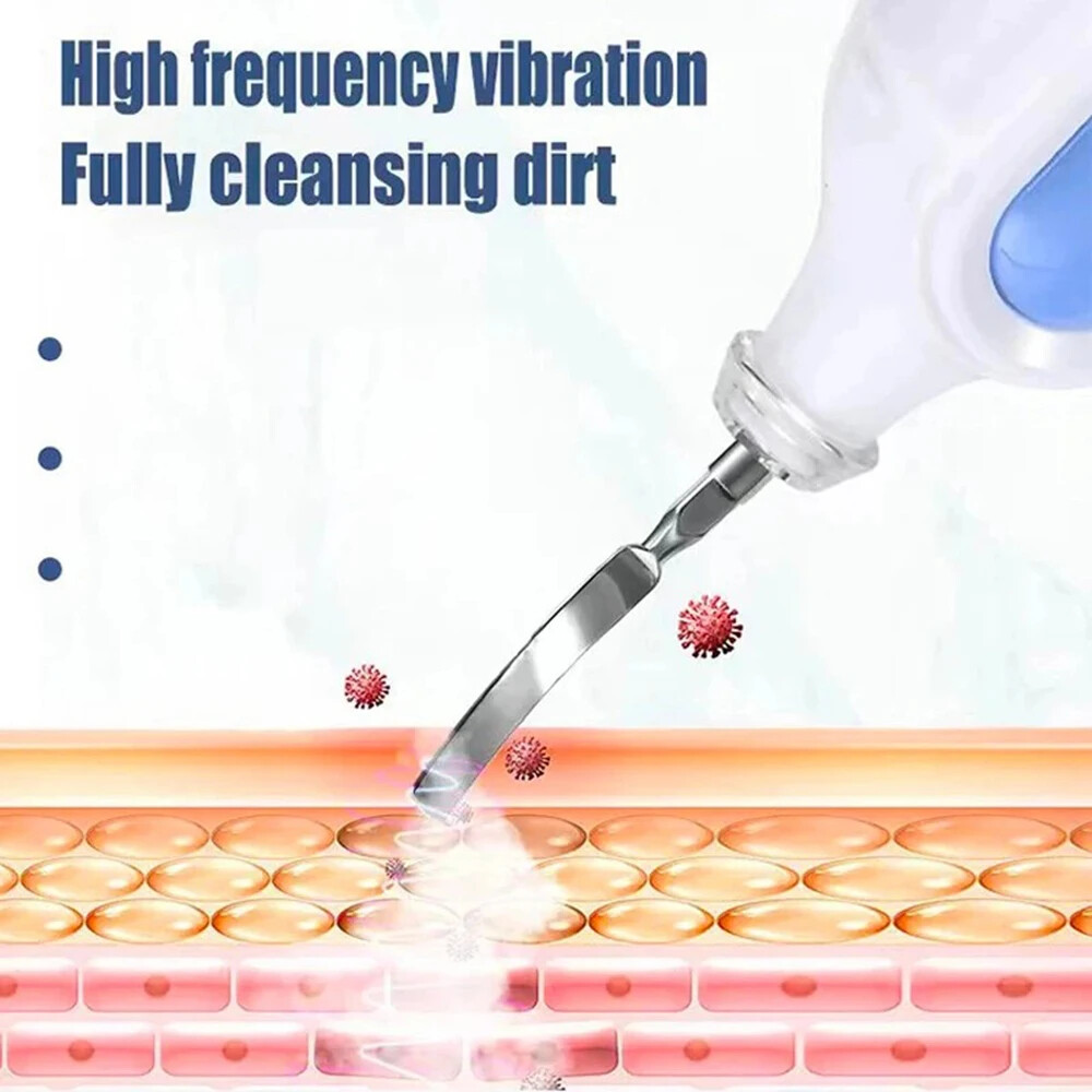 Cleaner Pore Deep Cleansing Blackhead Remover Facial Scrubber Face Peeling Tool