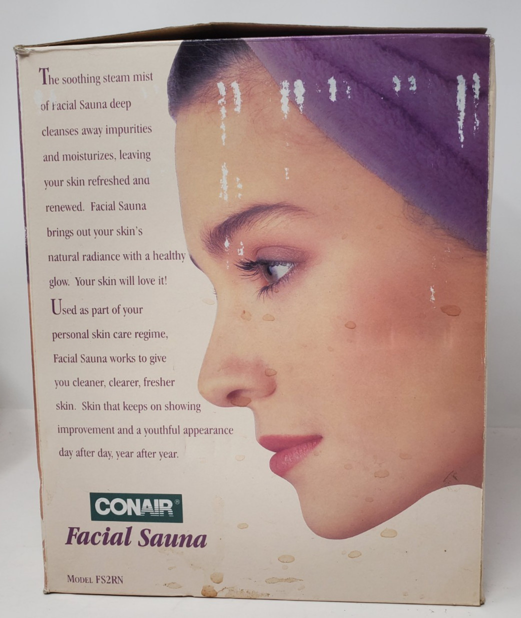 Conair Facial Sauna with Facial Cleansing Mist Model FS2RN NEW OPEN BOX
