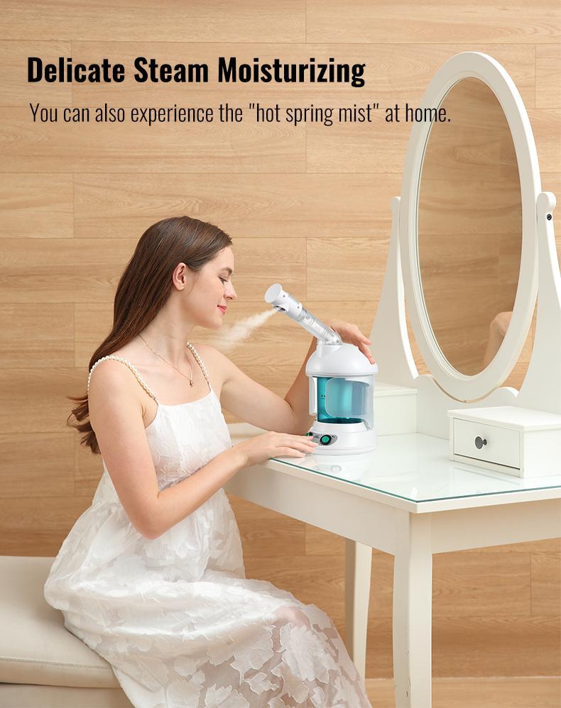 Custom Face Mist Spray, Portable Facial Steamer for Professional Ionic Use