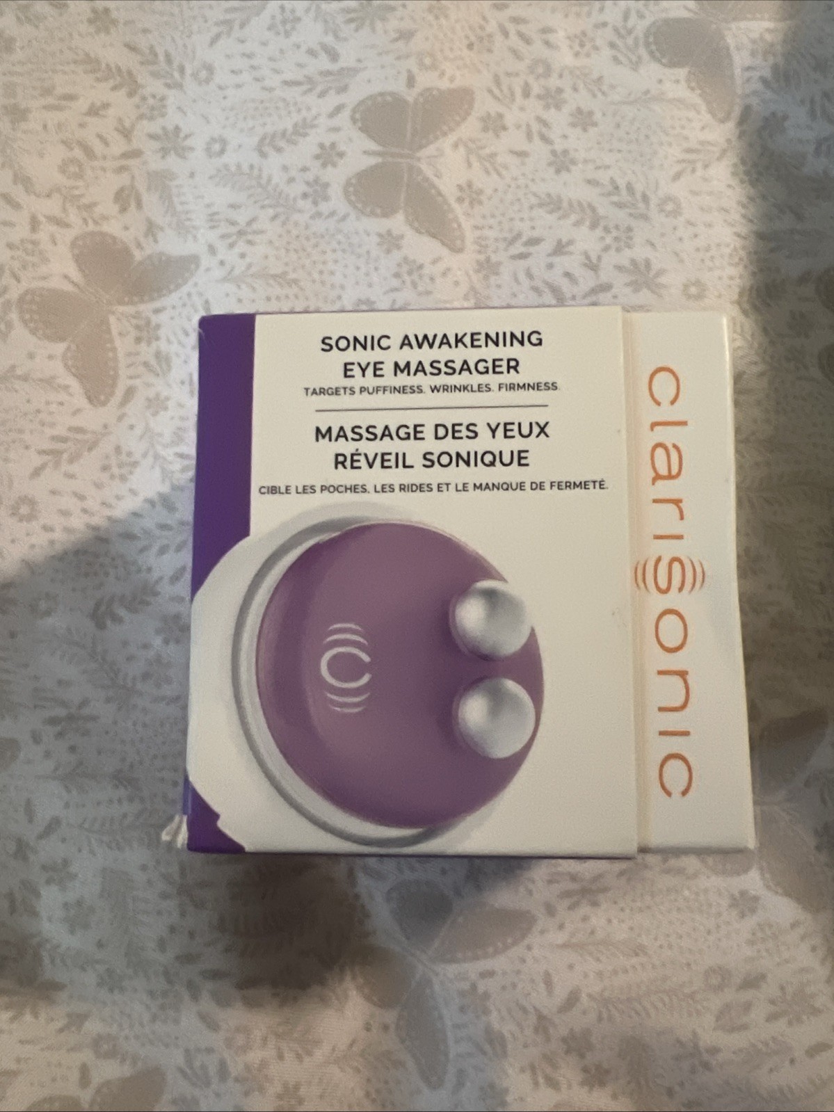 Clarisonic Sonic Awakening EYE Massager Target Puffiness Wrinkles Firmness