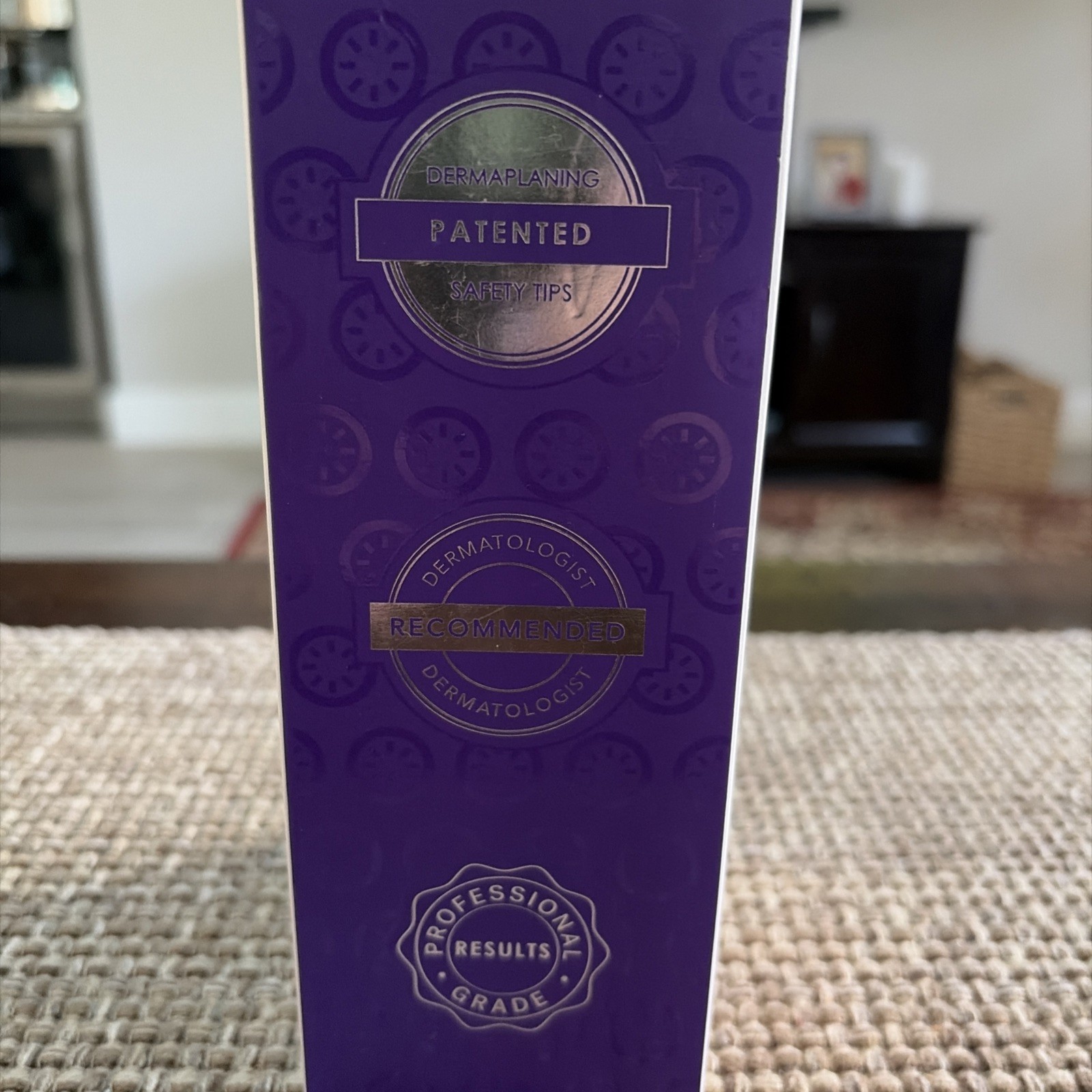 Michael Todd Sonicsmooth Dermaplaning System Exfoliate Hair Removal Purple