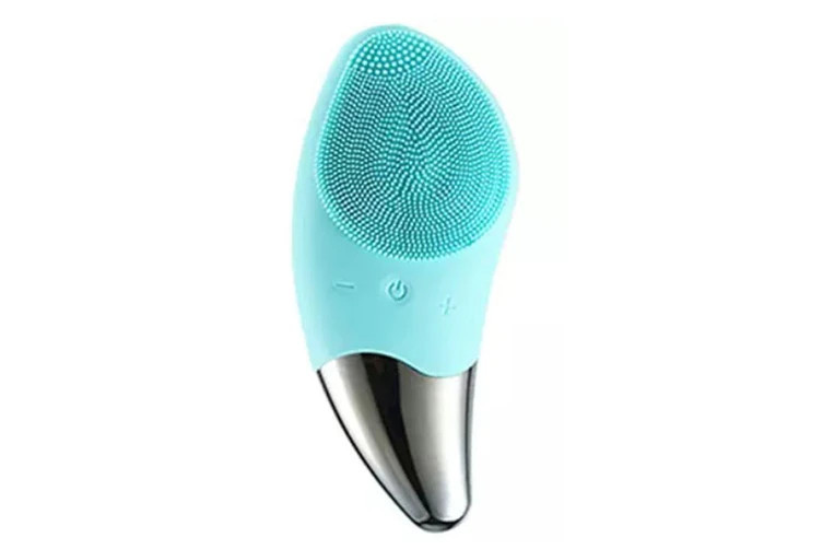 Ultrasonic Electric Silicone Face Brush – Gentle Deep Cleansing Skin Care Tool