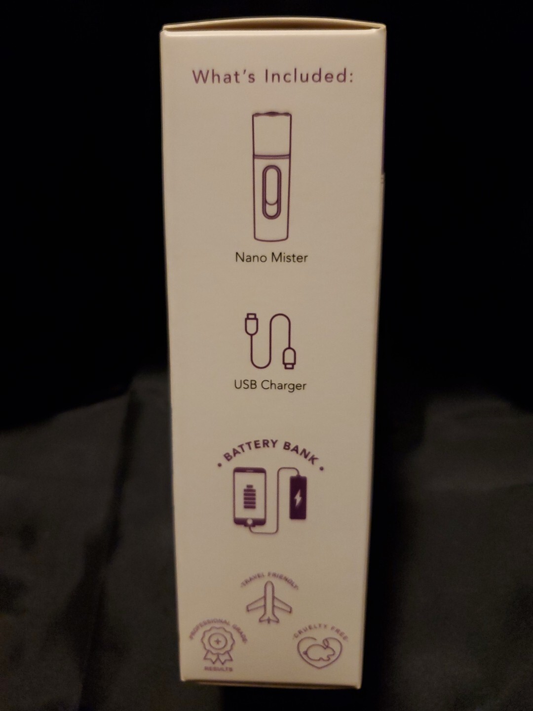 NEW Sealed Spa Sciences Nano Mister Facial Mist Sprayer