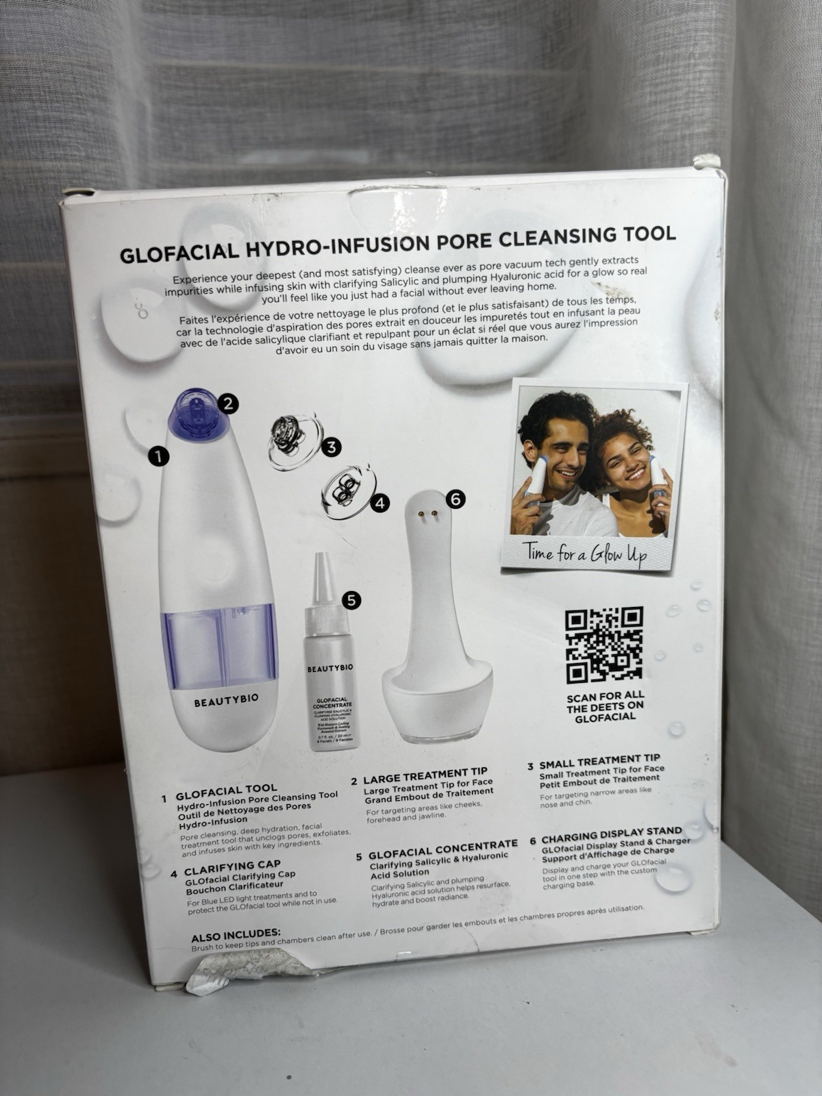 BEAUTYBIO Glofacial Hydro-Infusion Pore Cleansing Green Tool Not Sealed