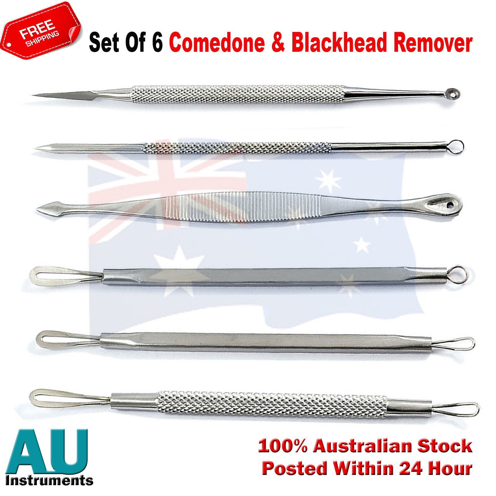 Acne Blemish Blackhead Remover Pimple Remover Comedone Extractors Beauty Tools