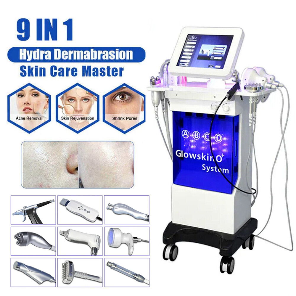 9In1 SPA Skin Hydra Water Dermabrasion Skin Rejevenation Anti Wrinkle Machine