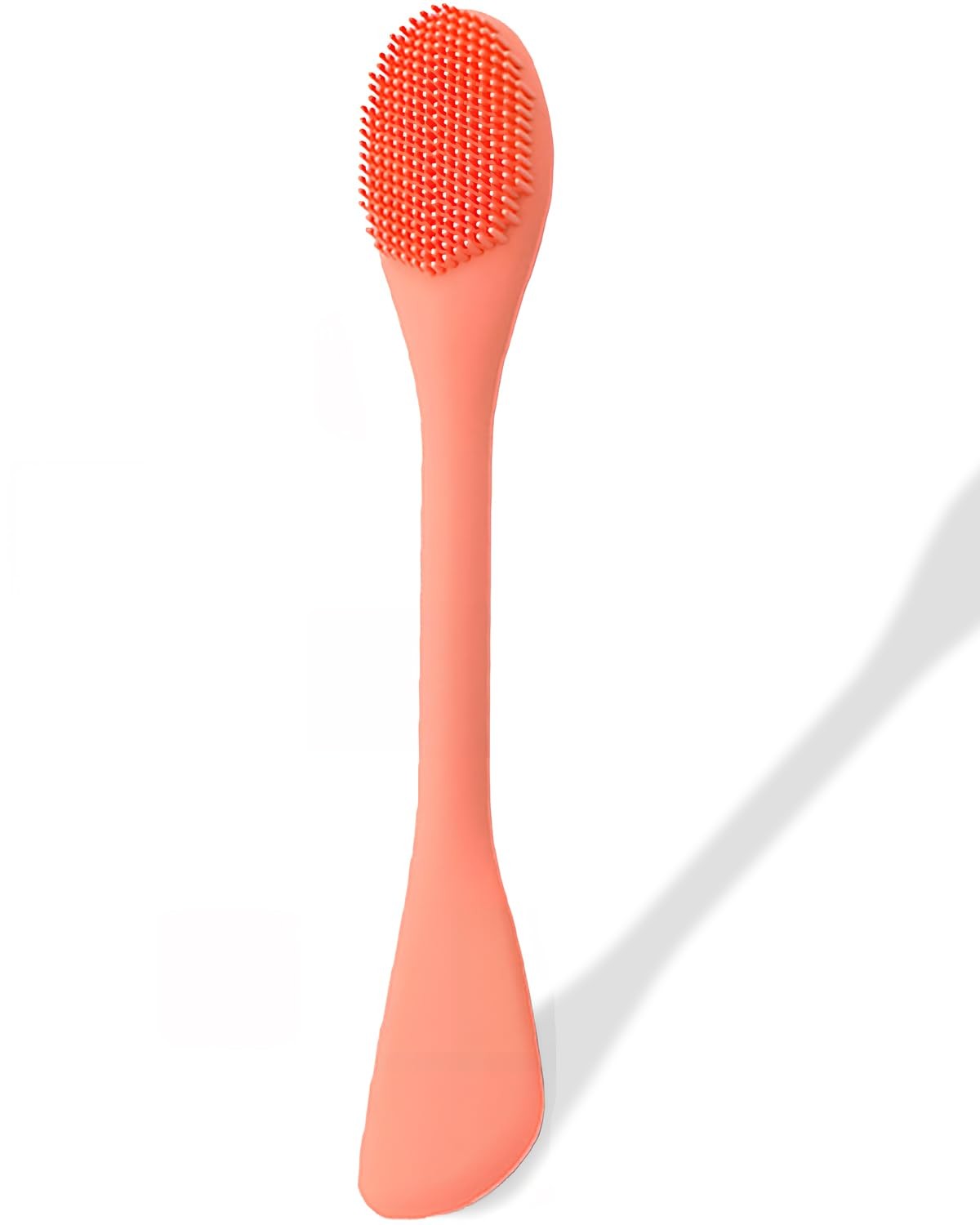 Silicone Facial Cleansing Brush,Face Masks Skincare Brush one size, Orange