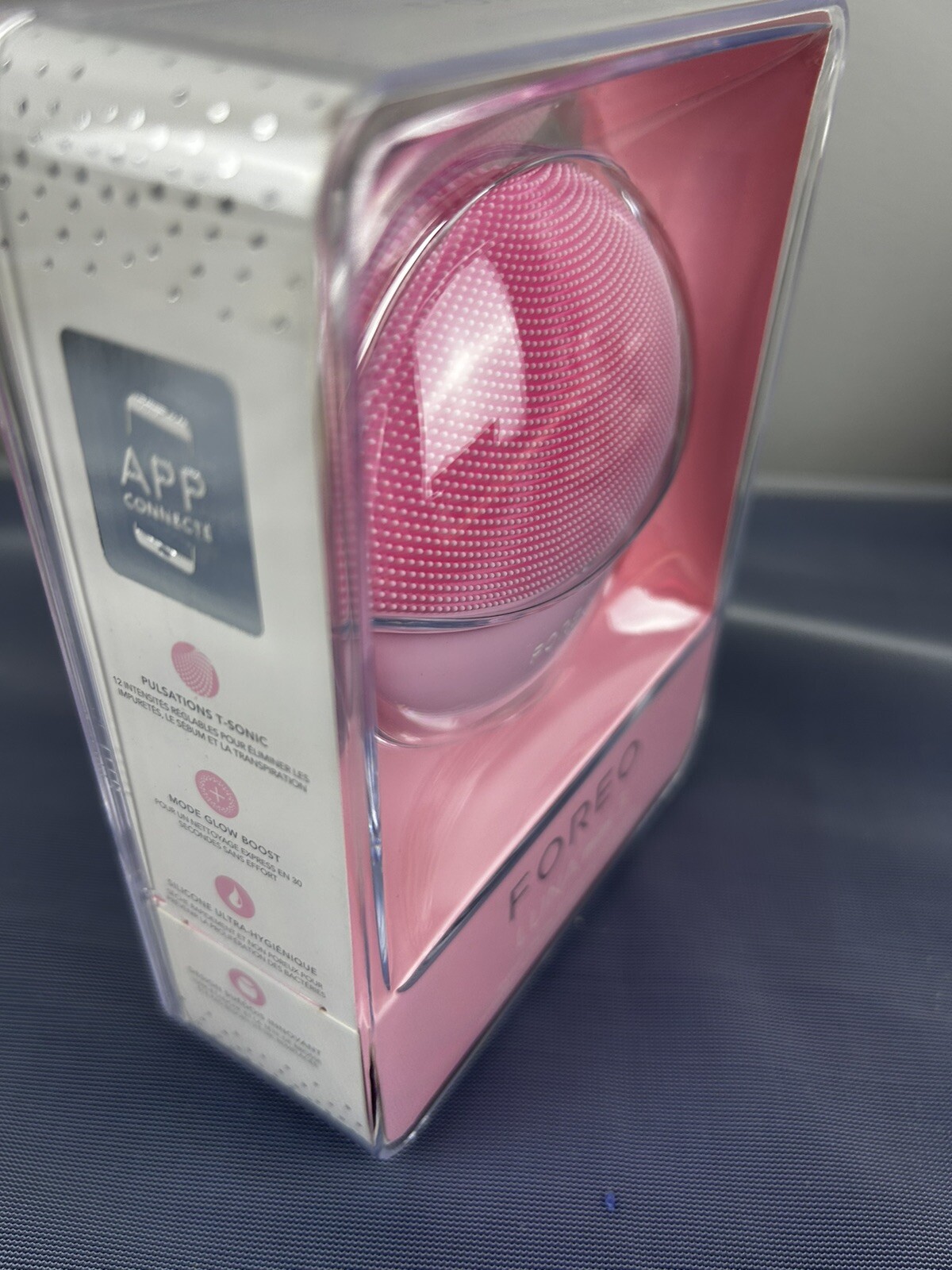 Authentic Foreo Luna Mini3 Smart Facial Cleansing Massage PEARL PINK NEW IN CASE