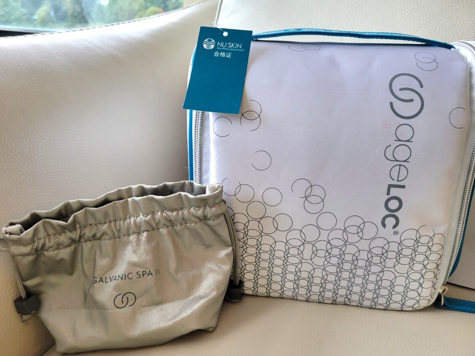 Nu Skin ageLOC Galvanic Spa Facial System II with English and Chinese Manual