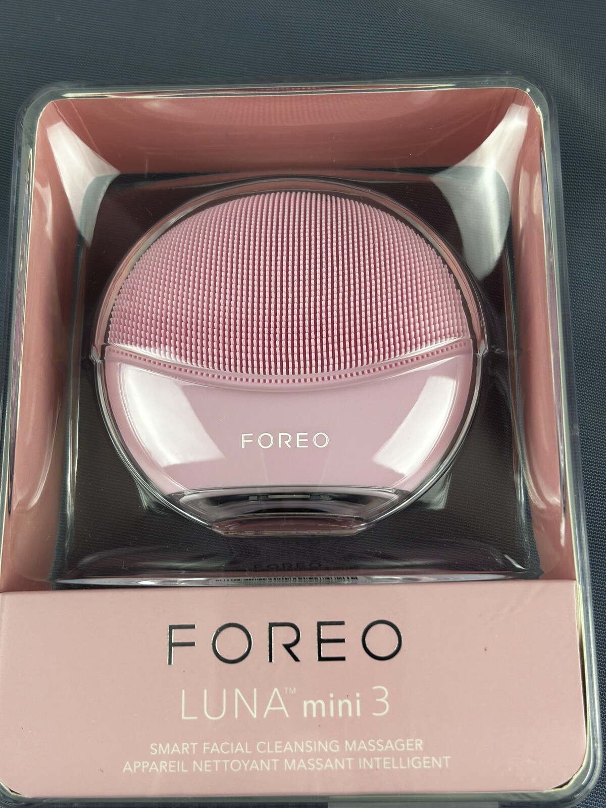 Authentic Foreo Luna Mini3 Smart Facial Cleansing Massage PEARL PINK NEW IN CASE