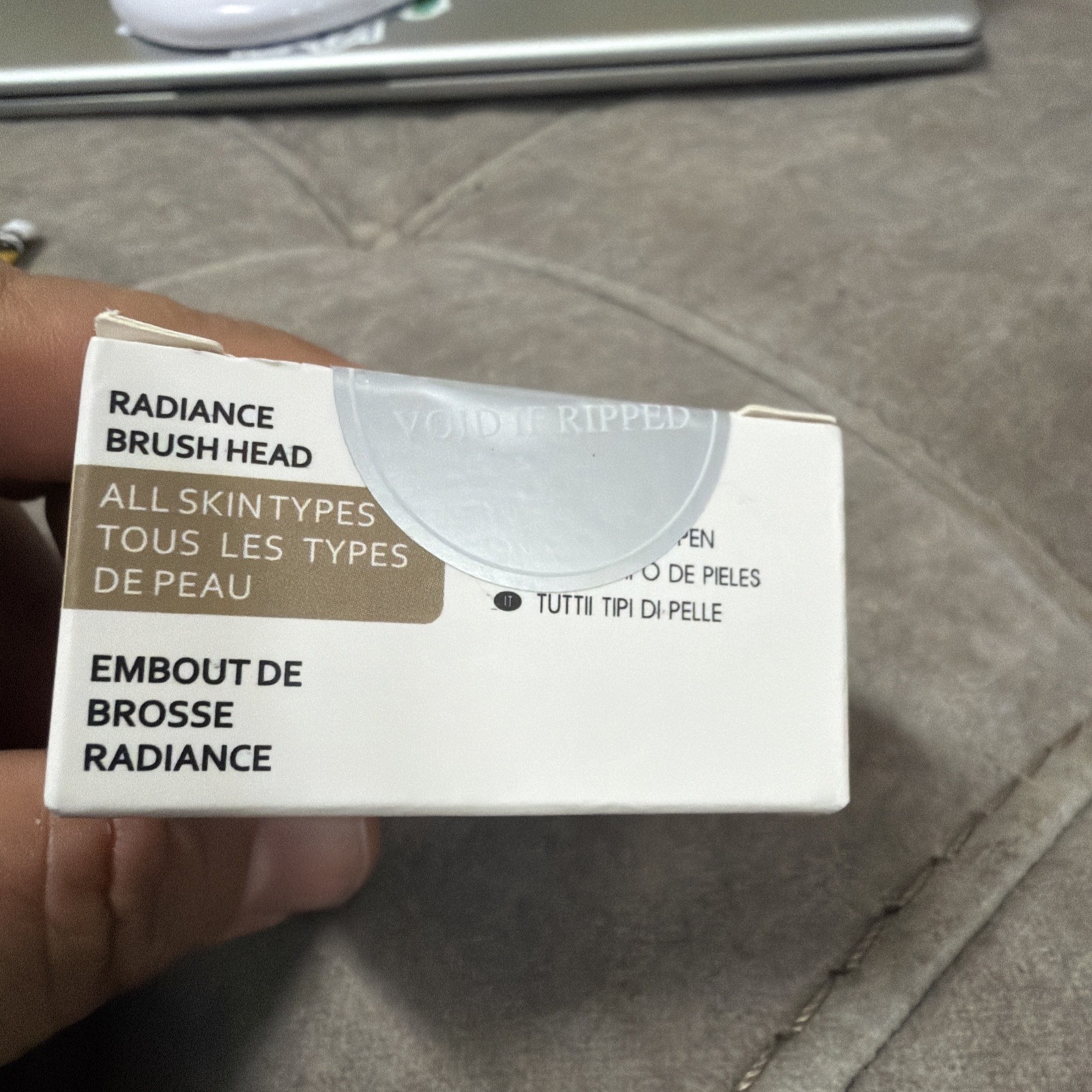 Authentic New Clarisonic Radiance Brush Head 1 Replacement All Skin Types Sealed