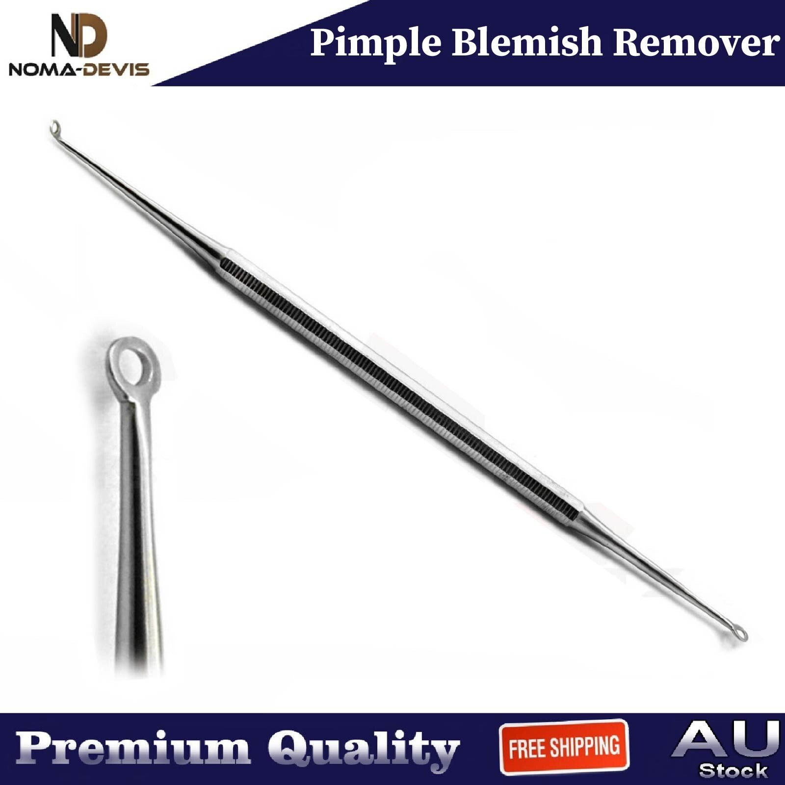Whitehead Comedone Extractor Blackhead Pimple Blimps Acne Blemish Removal NEW