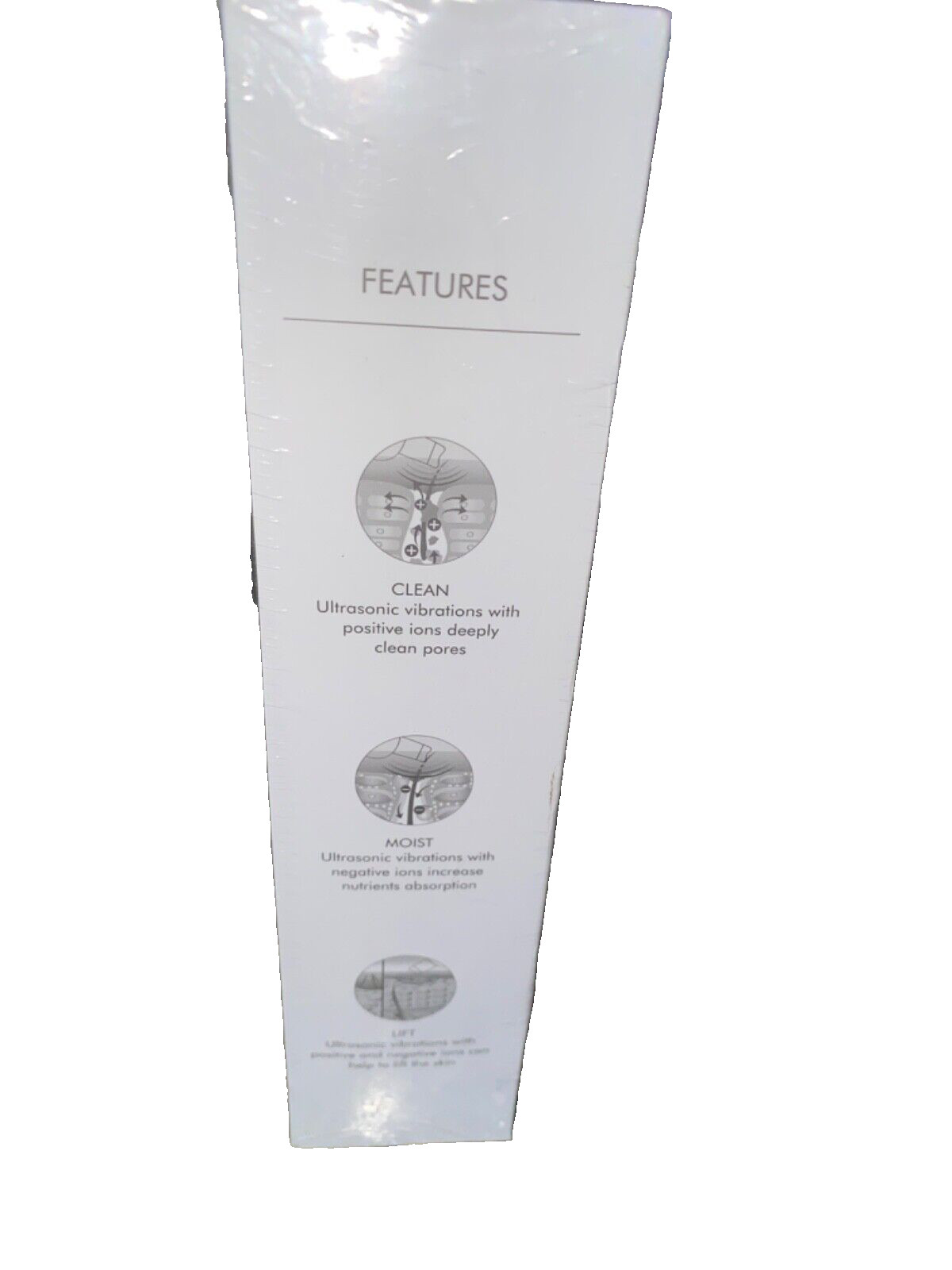 Touch Beauty TB1887 Ultrasonic Beauty Massager Device New Sealed