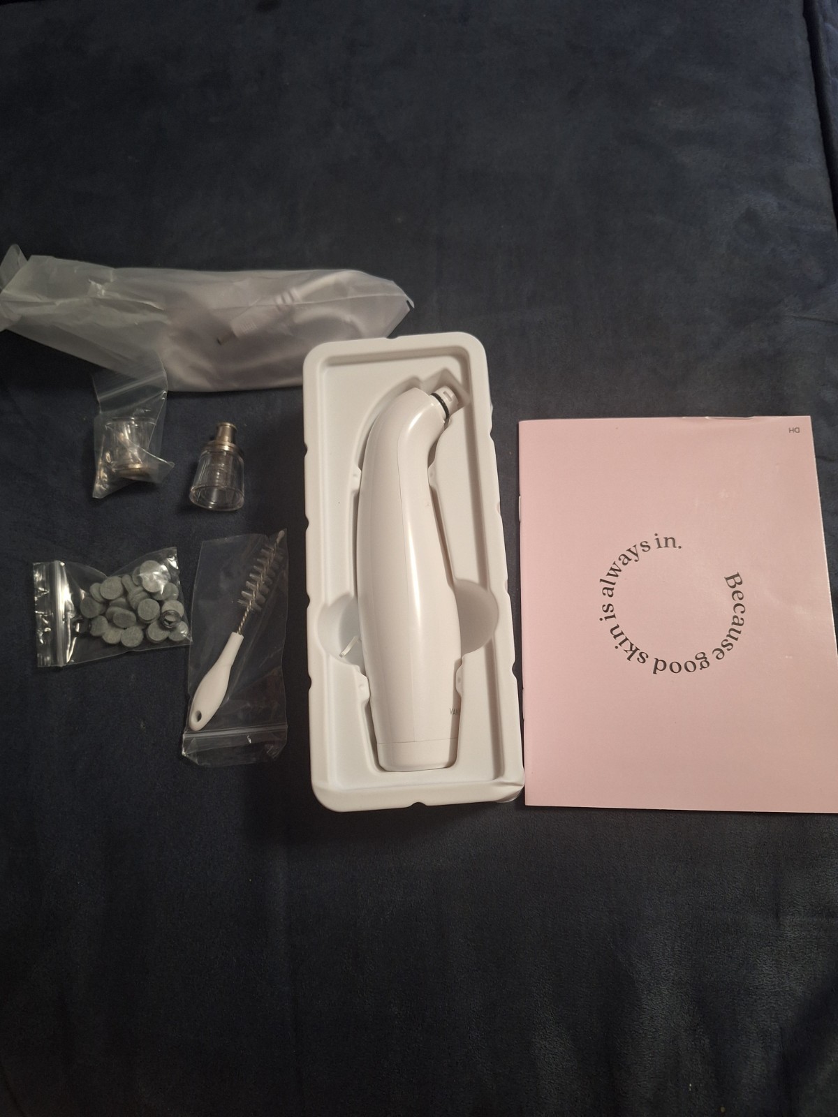 Vanity Planet Microderm Brighter Glowing Skin Exfoliation Wand White VNT04112