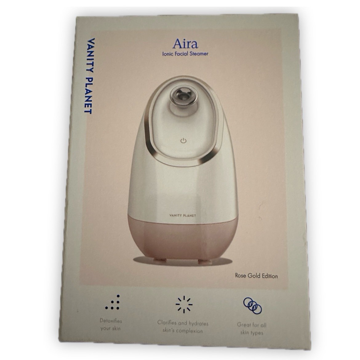 Aira Iconic Facial Steamer Rose Gold Edition