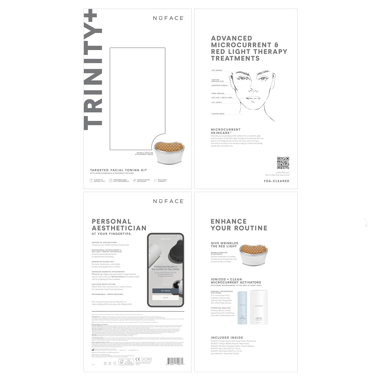 NuFace Effective Lip & Eye Trinity+ Attachment