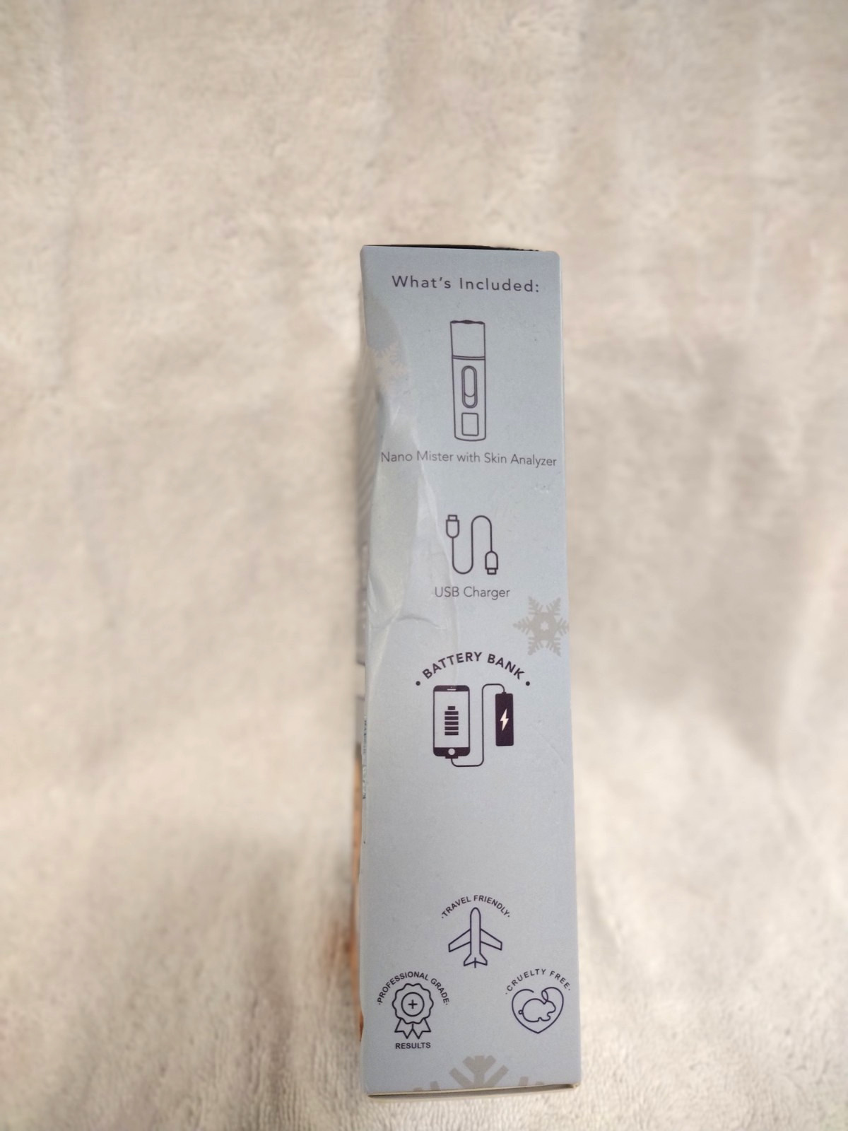 NEW NANO MISTER by Spa Sciences FACIAL MIST SPRAYER W/ SKIN ANALYZER