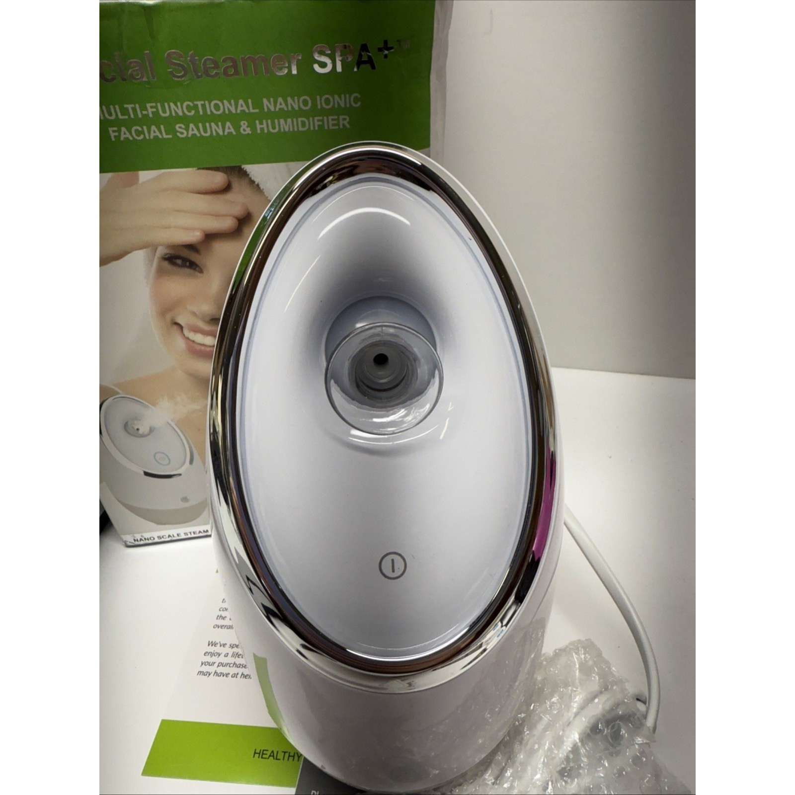 Facial Steamer Spa+ Multi-Functional Nano Ionic Facial Sauna And Humidifier
