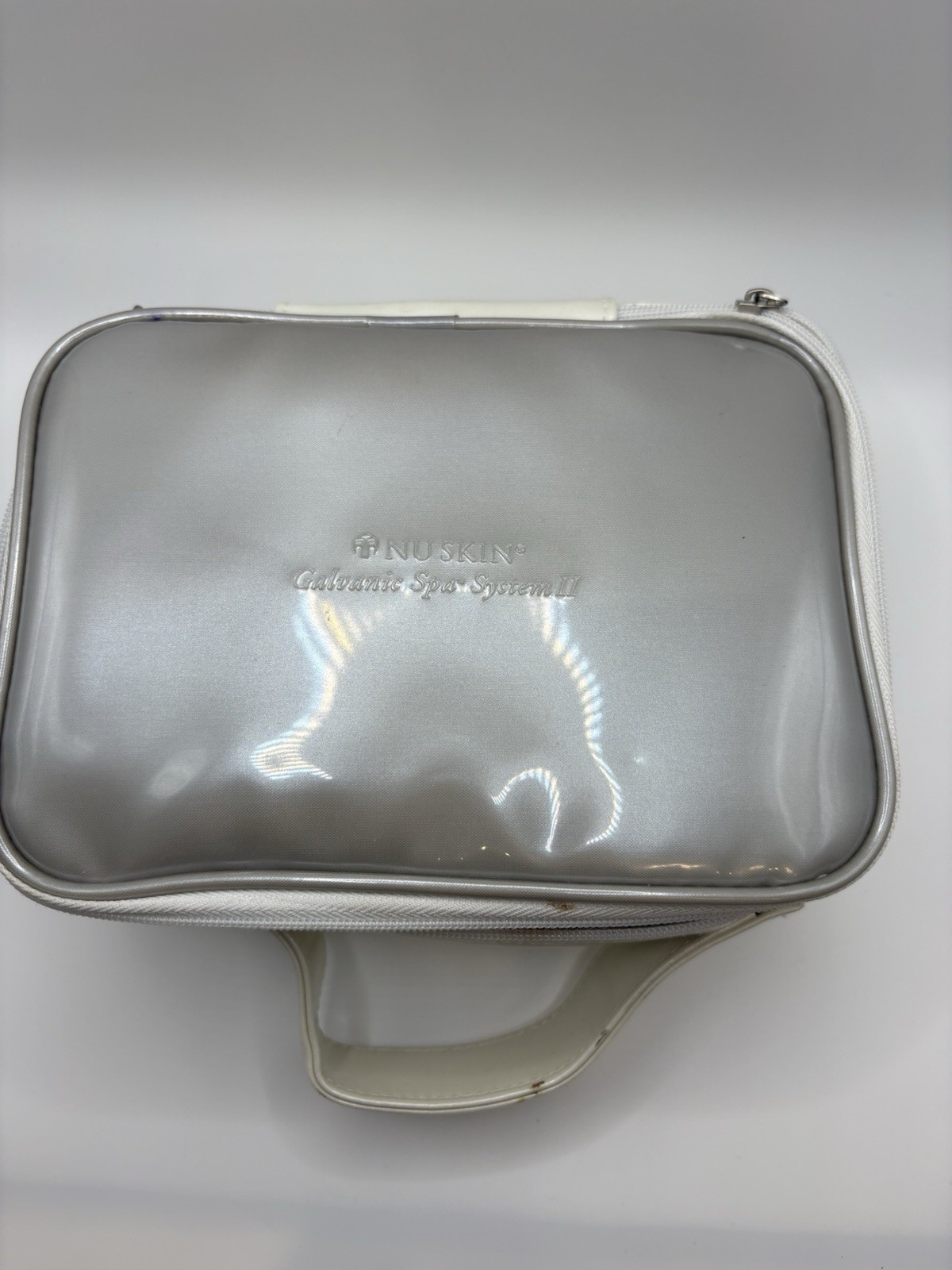 Nu Skin Galvanic Spa System II Device Attachments Case Manual Lot For Parts