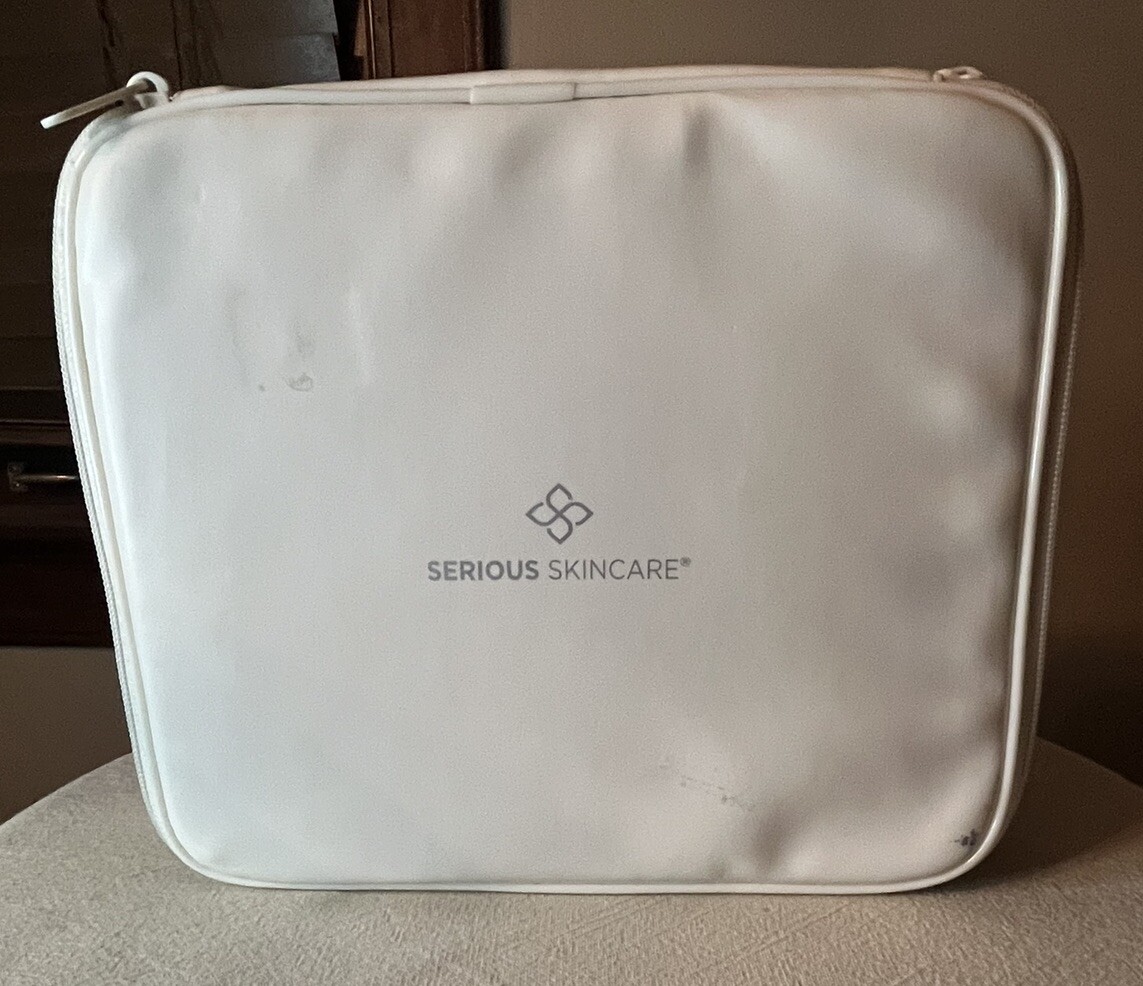 Open Box Serious Skincare Egg Microcurrent Facial Toning System Complete Unused