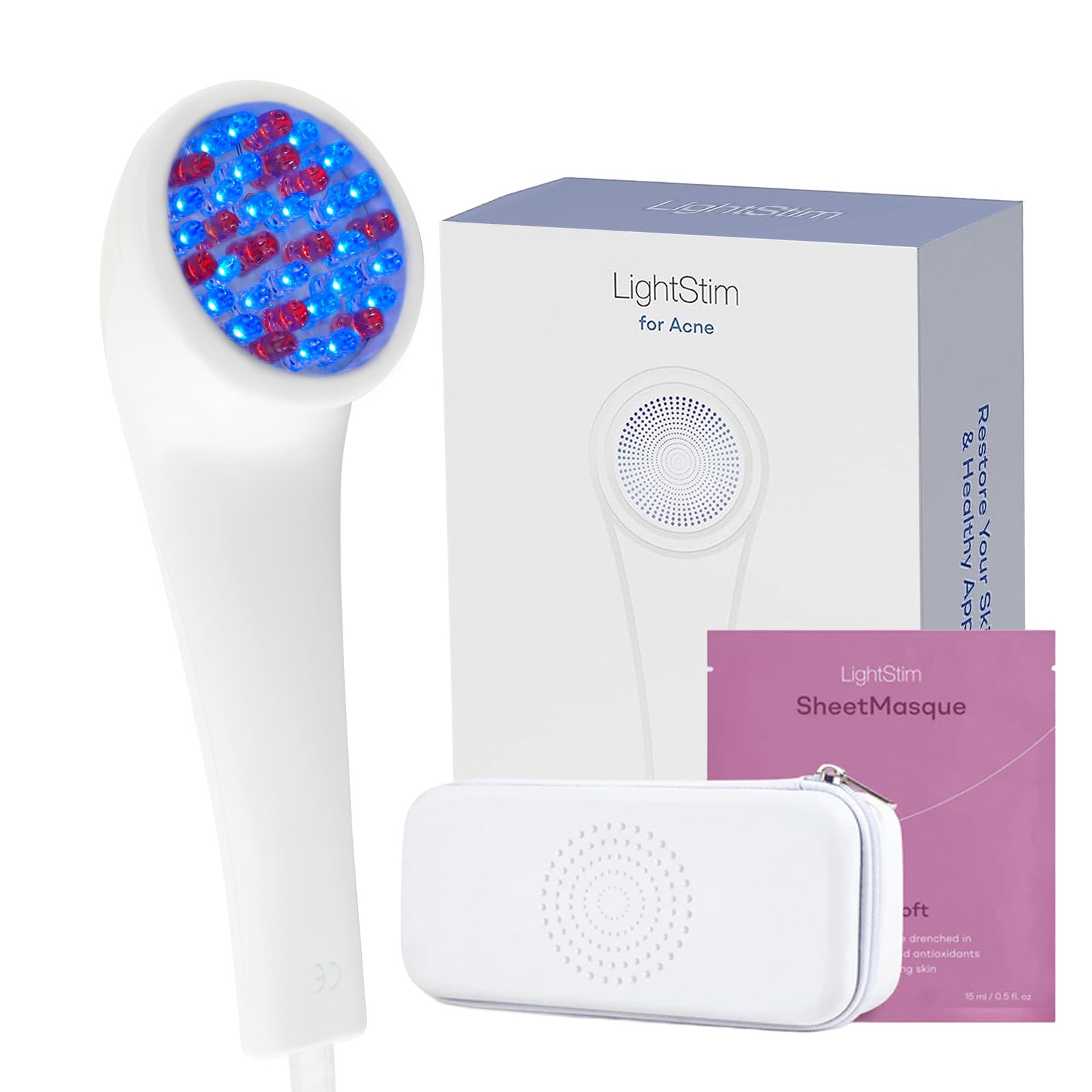LightStim for Acne LED Red Light Therapy, FDA cleared for mild to moderate ac…