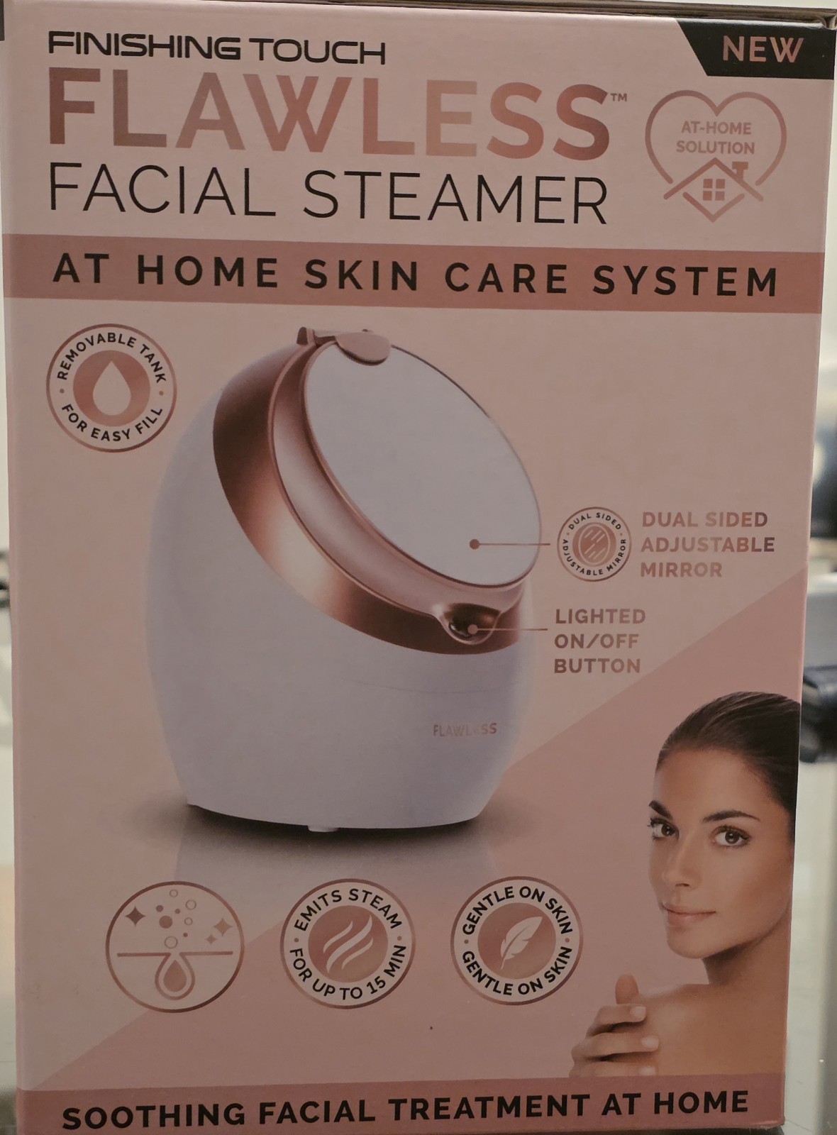Finishing Touch Flawless Facial Steamer – Home Skin Care System