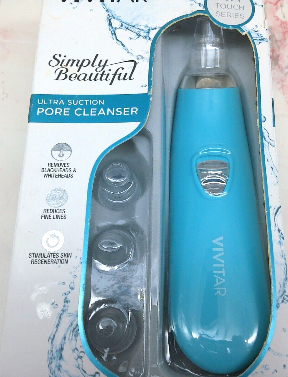 Vivitar Ultra Suction Pore Cleanser Simply Beautiful Soft Touch Series