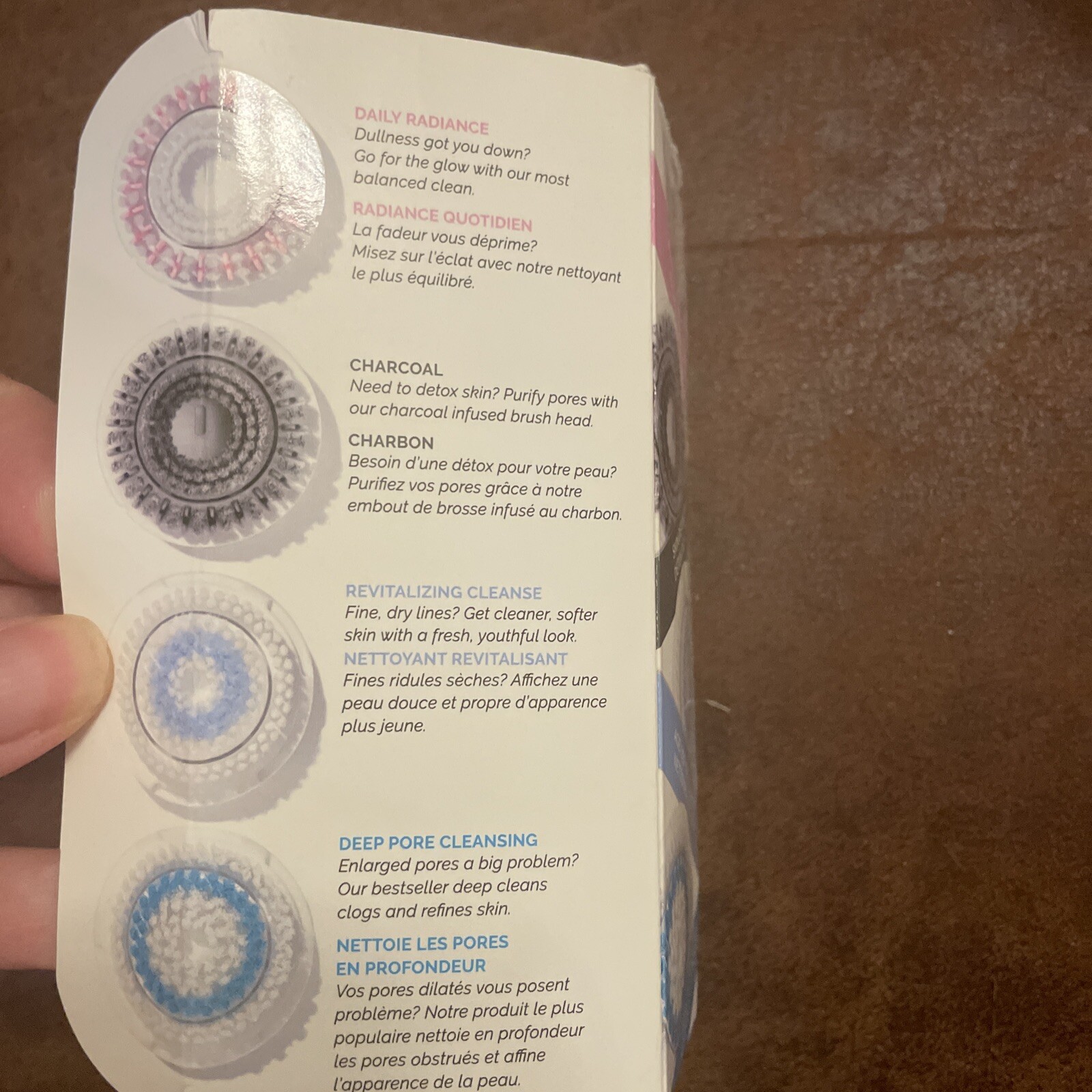 NEW in box Clarisonic – Daily Radiance, Charcoal, Revitalizing, Deep Pore 4 Pack