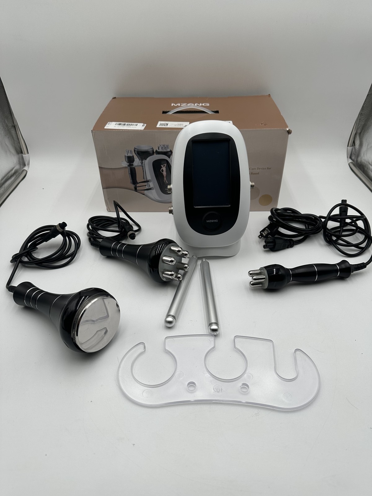 MZONG RF Skin Rejuvenator 1MHz LED Light Combo for Face & Body