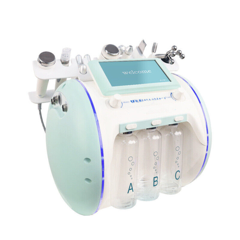 9 in 1 Facial Machine Beauty Instrument Hydrogen Oxygen Small Bubble Clean Skin