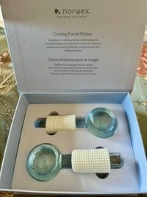 Norwex Cooling Facial Globes – Limited Edition – New in box