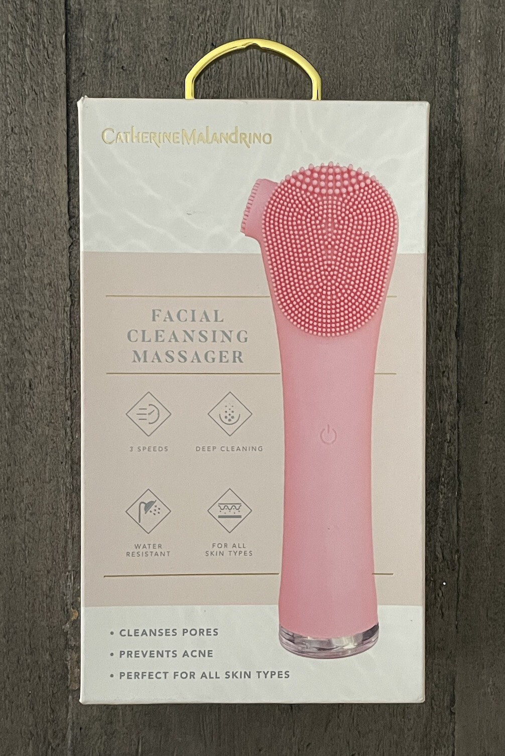 Catherine Malandrino Facial Ceansing Massager – Cleanses Pores & Prevents Acne