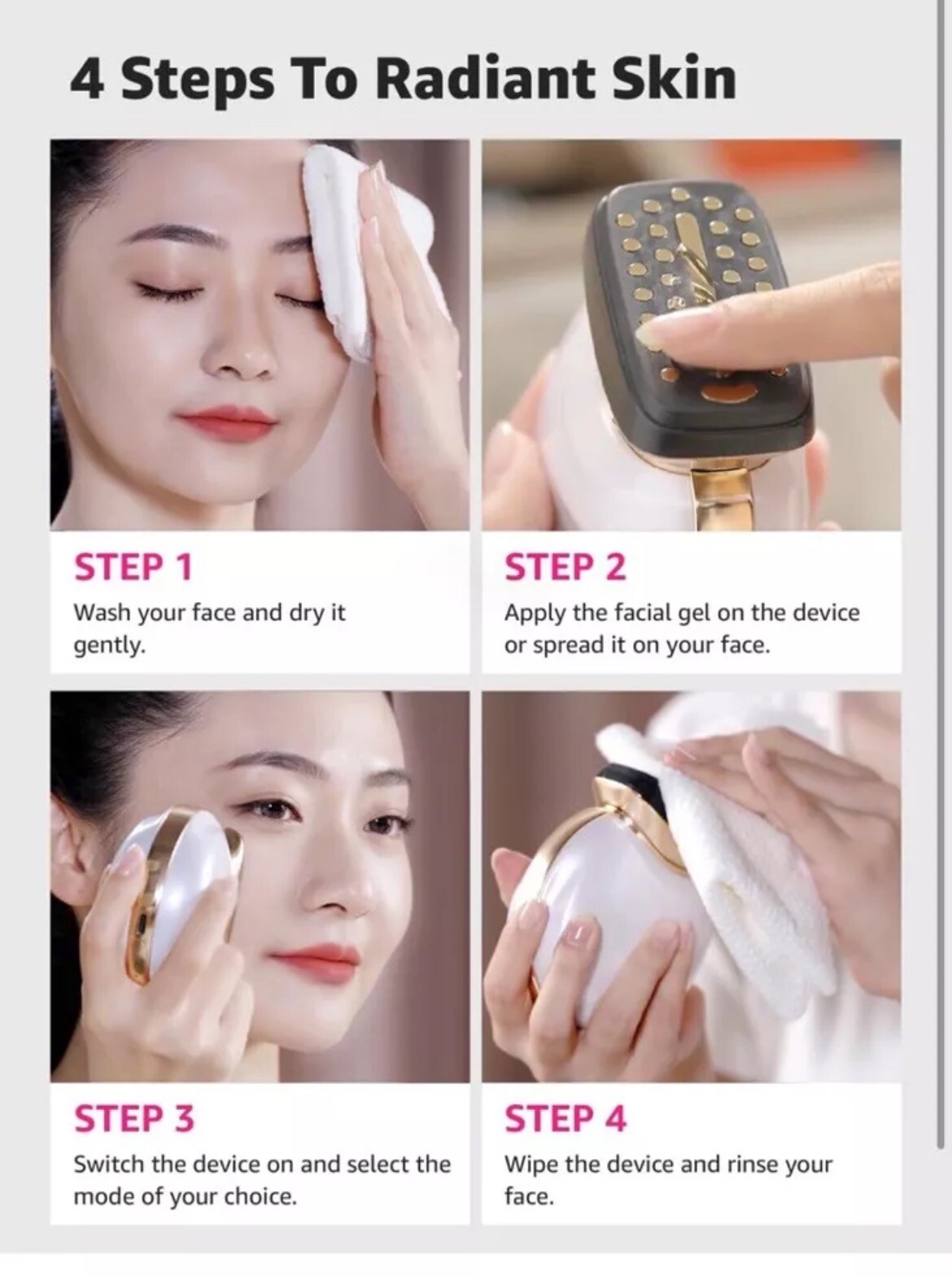Microcurrent Facial Rejuvenation 3 In 1 Device by iFae