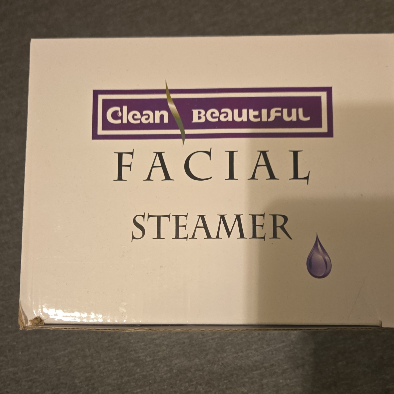 NTFS Beauty NTFS-618 Facial Steamer w/ Nose Attachment Purple/White