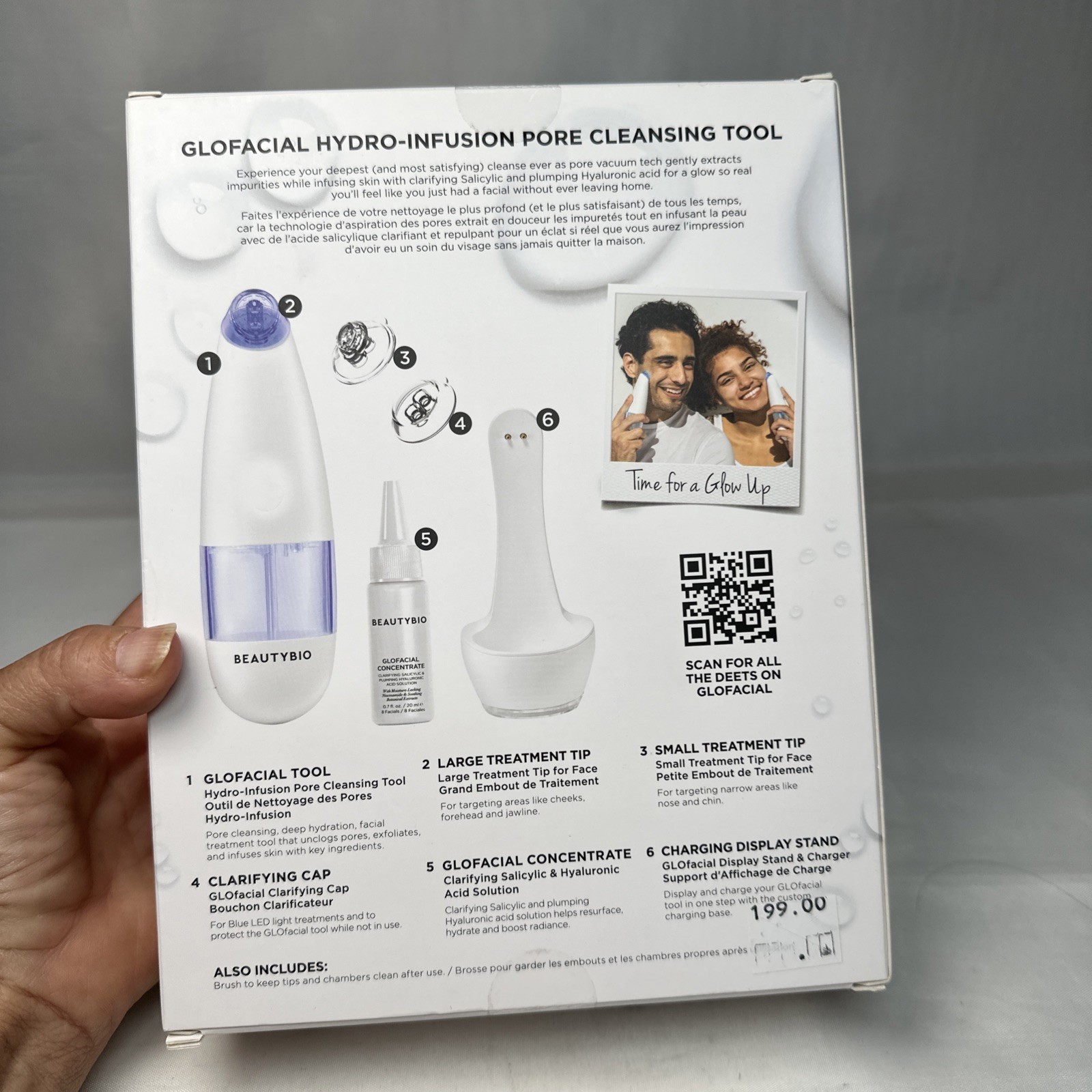 Beauty Bio Extract Infuse Clarify Pore Cleansing Tool. 0.7 fl oz.