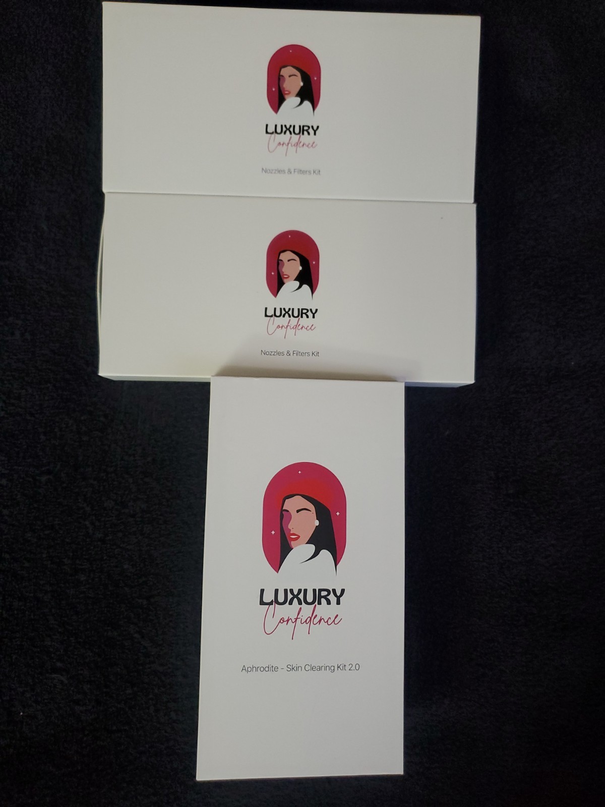 Luxury Confidence Skin Clearing Kit & 2 Spare Nozzle Kits